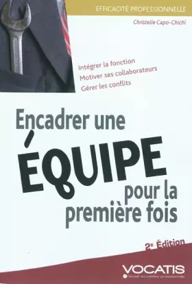 Couverture du produit · Encadrer une équipe pour la première fois