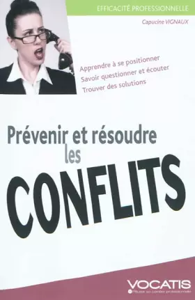 Couverture du produit · Prévenir et résoudre les conflits