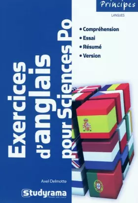 Couverture du produit · Exercices d'anglais pour sciences po