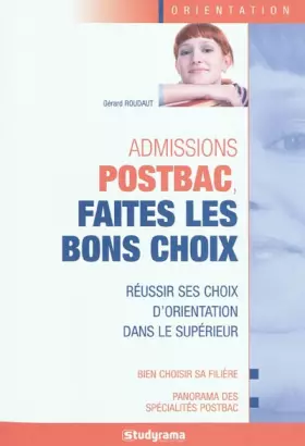 Couverture du produit · Admission post-bac, faites les bons choix