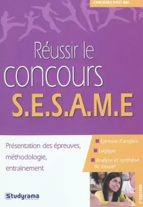 Couverture du produit · Réussir le concours Sésame