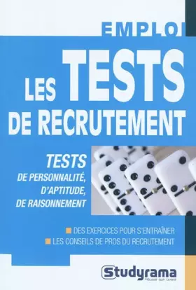 Couverture du produit · Les tests de recrutement