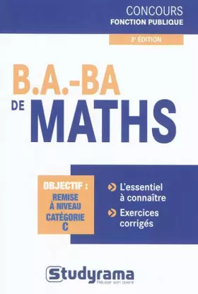 Couverture du produit · B.A. BA de maths