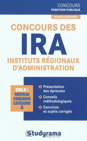 Couverture du produit · Concours des IRA