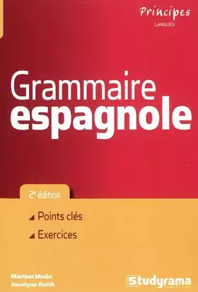 Couverture du produit · Grammaire espagnole