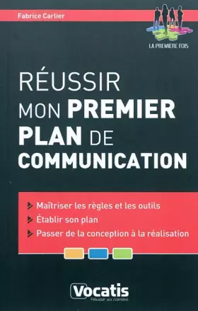 Couverture du produit · Réussir mon premier plan de communication