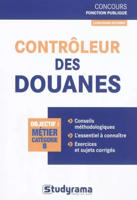 Couverture du produit · Contrôleur des douanes