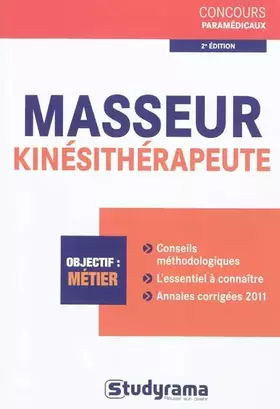 Couverture du produit · Masseur-Kinésithérapeute