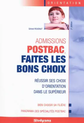 Couverture du produit · Admissions post-bac - Faites les bons choix