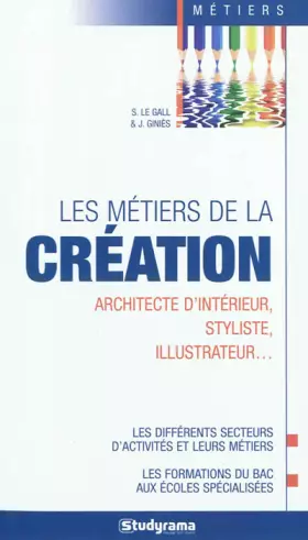 Couverture du produit · Les métiers de la création