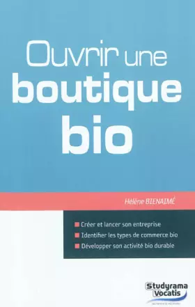 Couverture du produit · Ouvrir une boutique bio
