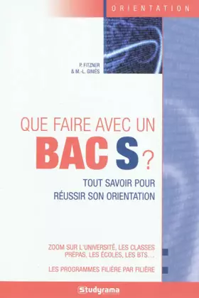 Couverture du produit · Que faire avec un Bac S ?