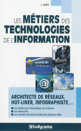 Couverture du produit · Les métiers des technologies de l'information