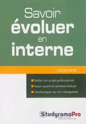Couverture du produit · Savoir évoluer en interne
