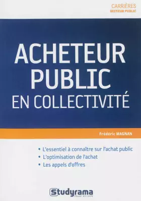 Couverture du produit · Acheteur public en collectivité