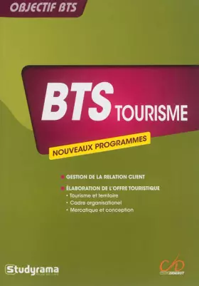 Couverture du produit · BTS tourisme