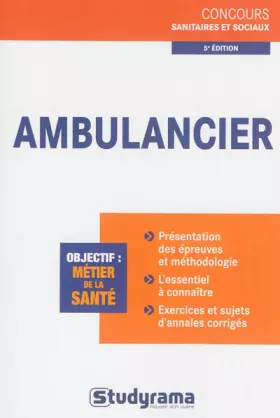 Couverture du produit · Ambulancier