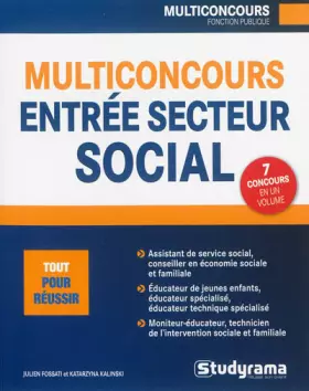Couverture du produit · Multiconcours entrée secteur social