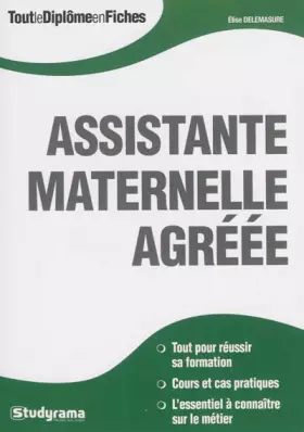 Couverture du produit · Assistante maternelle agréée