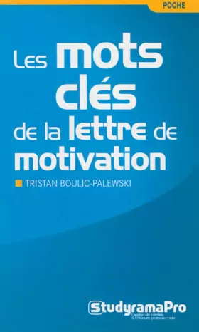 Couverture du produit · Les mots clés de la lettre de motivation