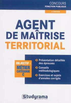 Couverture du produit · Agent de maitrise territorial