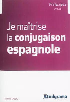 Couverture du produit · Je maîtrise la conjugaison espagnole