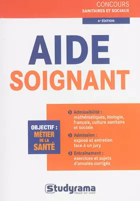 Couverture du produit · Aaide-soignant: métier catégorie C