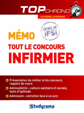 Couverture du produit · Mémo tout le concours infirmier