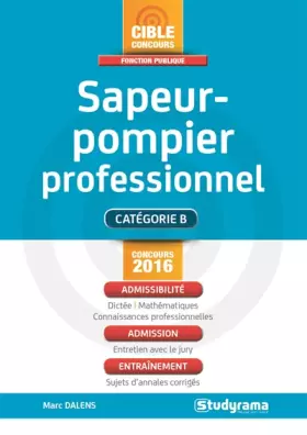 Couverture du produit · Sapeur-pompier professionnel