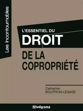 Couverture du produit · L'essentiel du droit de la copropriété