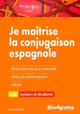 Couverture du produit · Je maîtrise la conjugaison espagnole