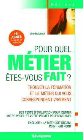 Couverture du produit · Pour quel métier êtes-vous fait ?