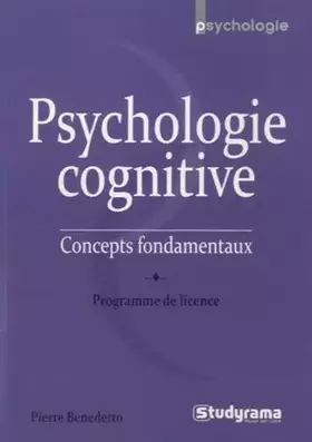 Couverture du produit · Psychologie cognitive