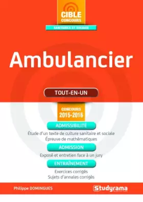 Couverture du produit · Ambulancier - Tout-en-un