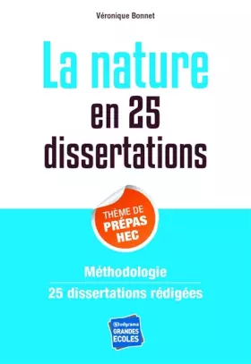 Couverture du produit · La nature en 25 dissertations