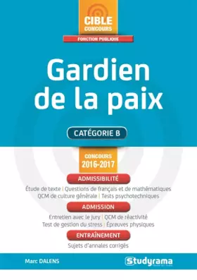 Couverture du produit · Gardien de la paix