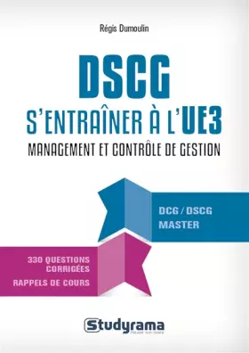 Couverture du produit · DSCG s'entraîner à l'UE3