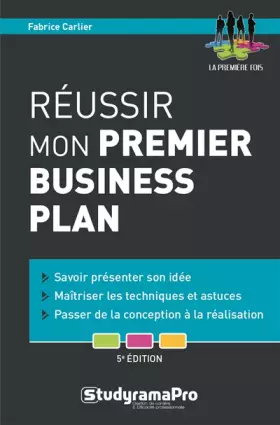Couverture du produit · Réussir mon premier business plan