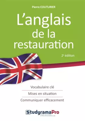 Couverture du produit · L'anglais de la restauration