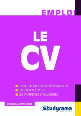 Couverture du produit · Le CV