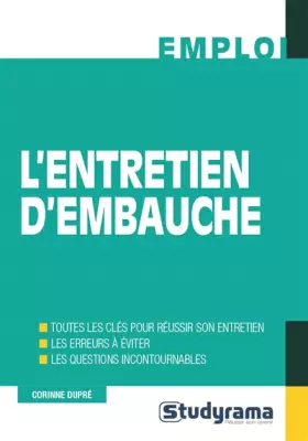Couverture du produit · L'entretien d'embauche