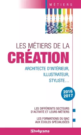 Couverture du produit · Les métiers de la création