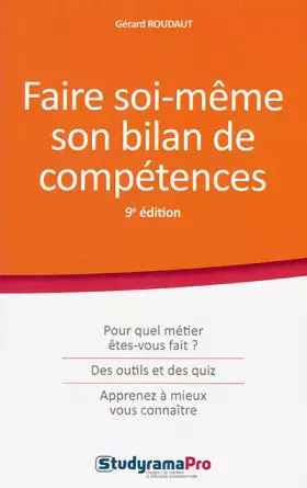 Couverture du produit · Faire soi-même son bilan de compétences