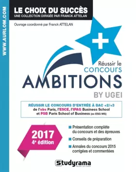 Couverture du produit · Réussir le concours ambitions +