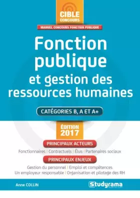 Couverture du produit · Fonction publique et gestion des ressources humaines