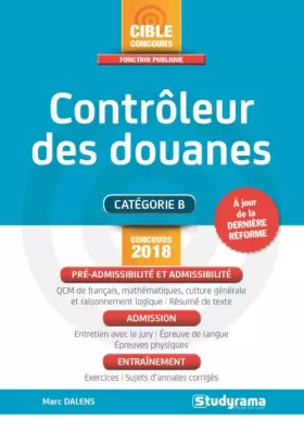Couverture du produit · Contrôleur des douanes