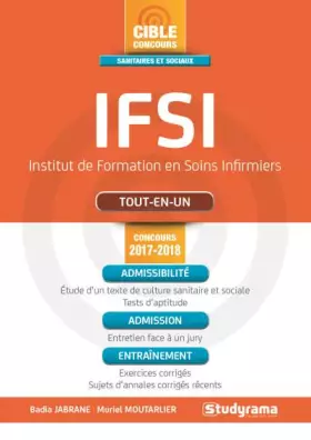 Couverture du produit · IFSI Concours 2017-2018