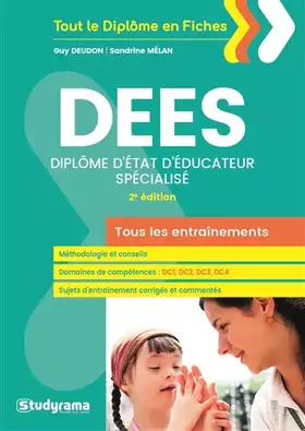 Couverture du produit · DEES Diplôme d'état d'éducateur spécialisé: Méthodologie et conseils