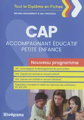 Couverture du produit · CAP accompagnant éducatif petite enfance: nouveau programme
