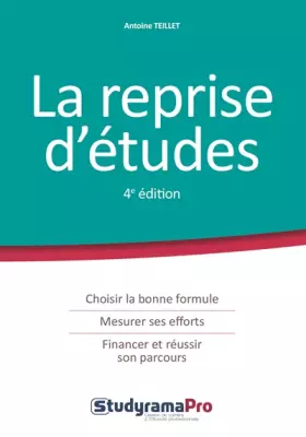 Couverture du produit · La reprise d'études